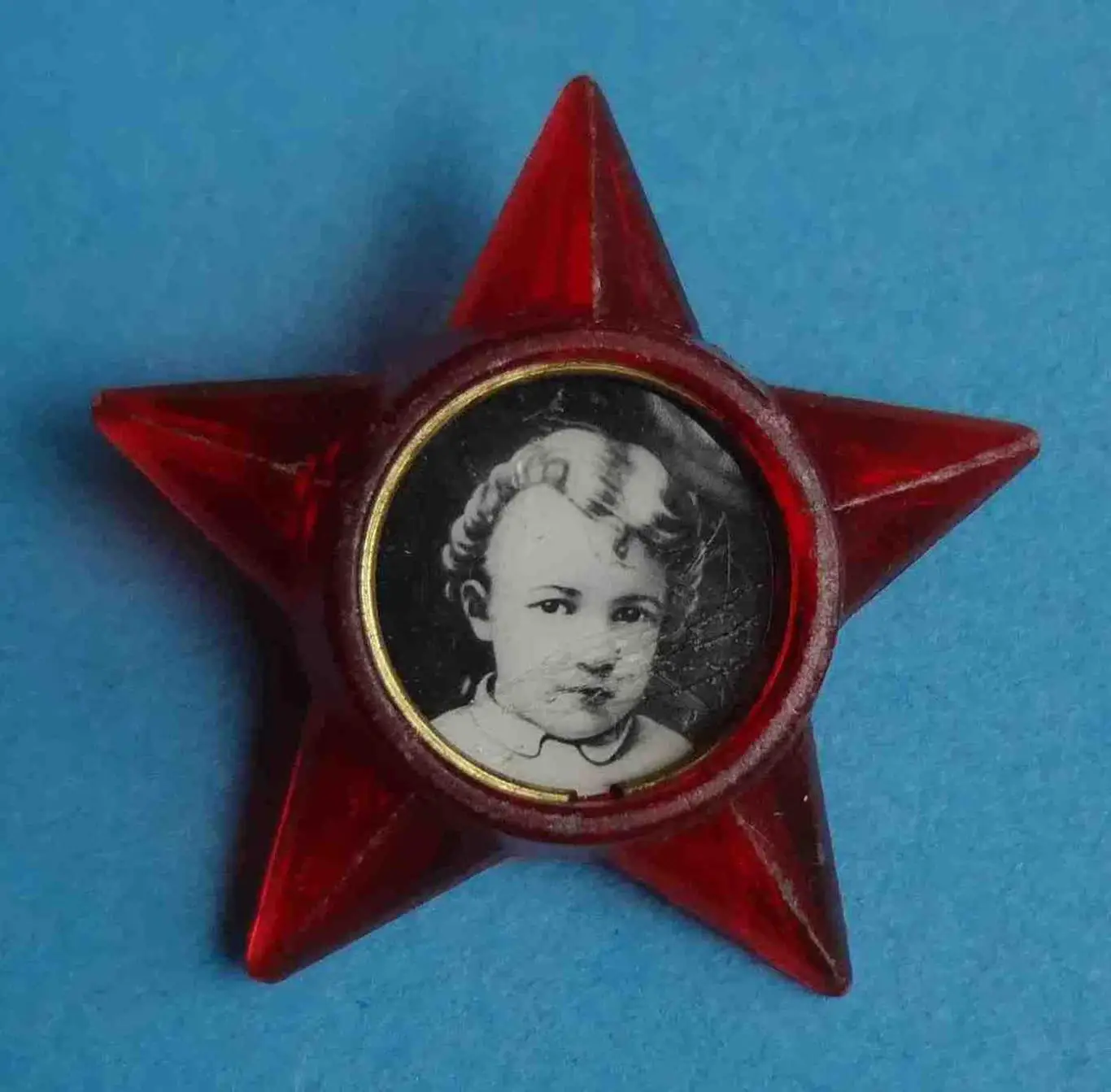 Октябренок звездочка пластик Ленин 4