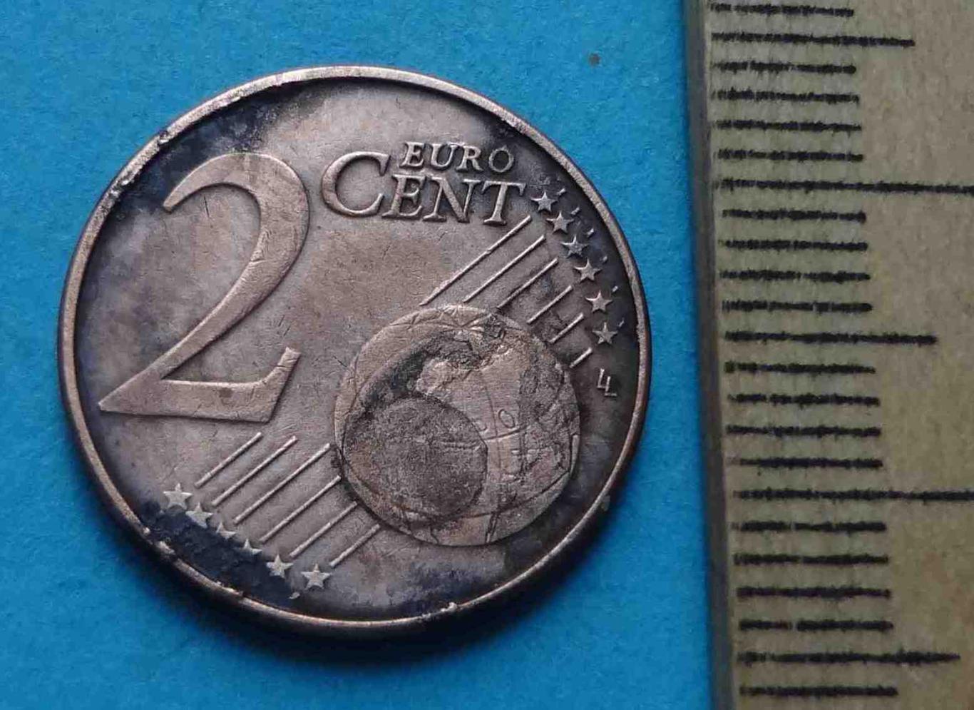 2 Евро цента 2004 года Бельгия 2