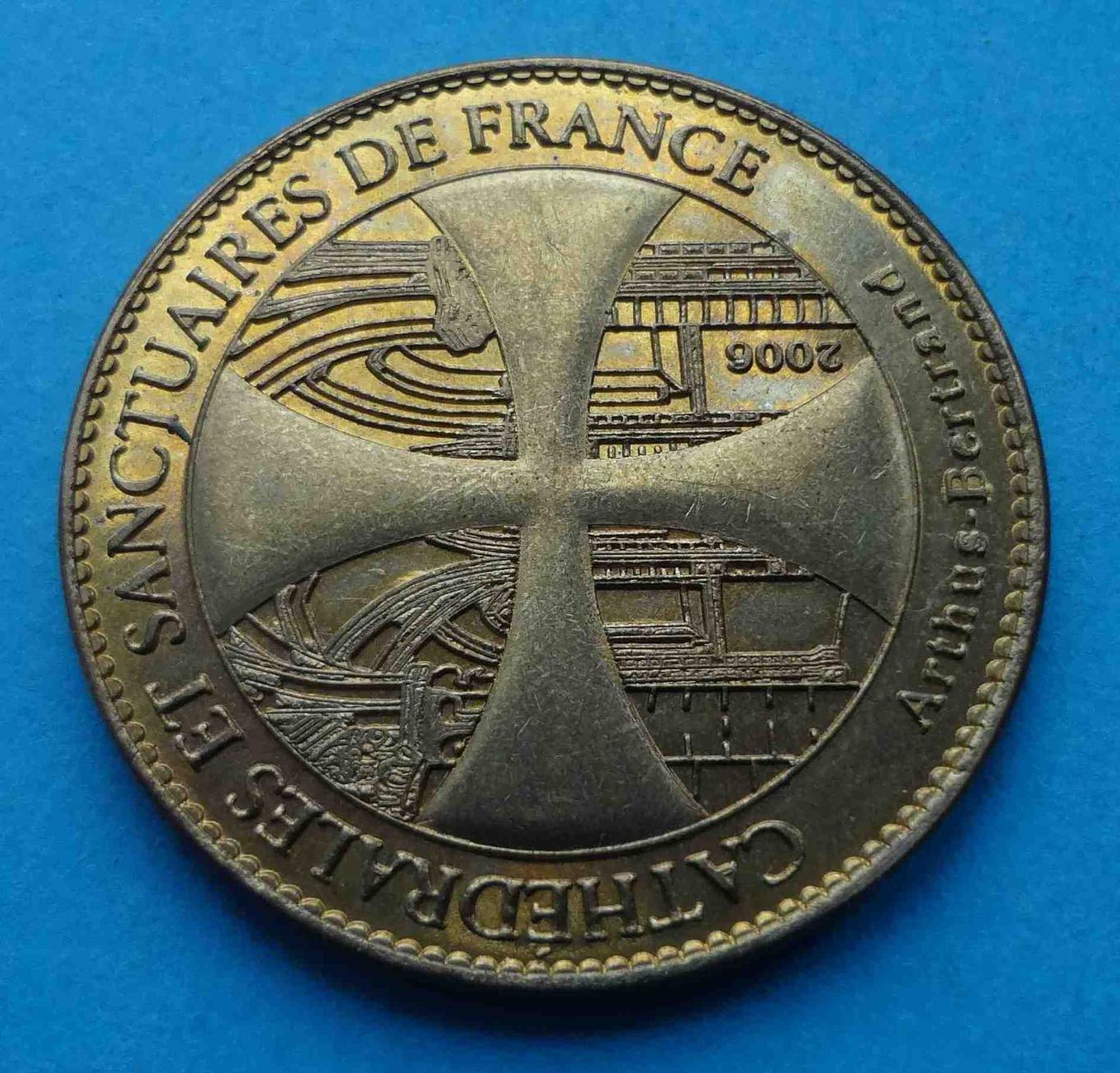 Монета-жетон Франция Жетон 2006 Кафедральный собор Нотр-Дам (20) 1