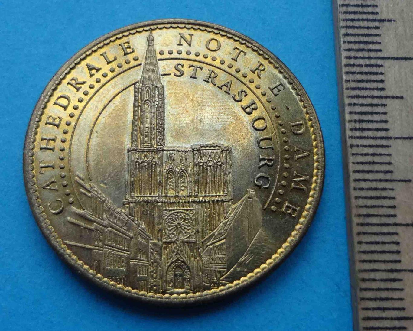 Монета-жетон Франция Жетон 2006 Кафедральный собор Нотр-Дам (20) 2