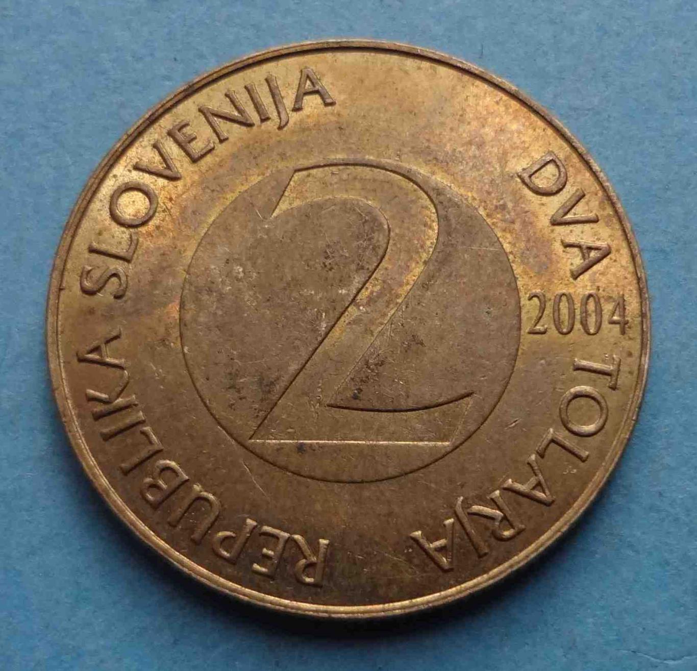 2 толара 2004 год Словения (39)