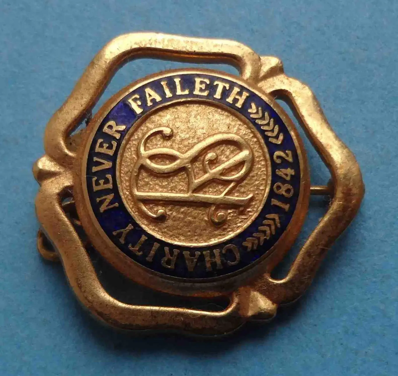 Знак Общество милосердия Мормоны Религия США 1842 (52) 1