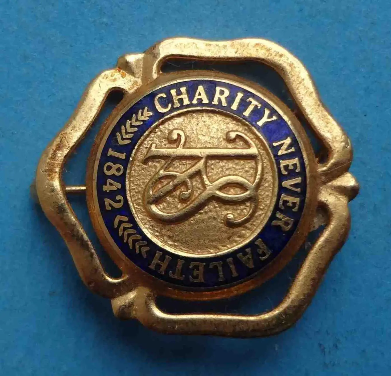 Знак Общество милосердия Мормоны Религия США 1842 (52) 2