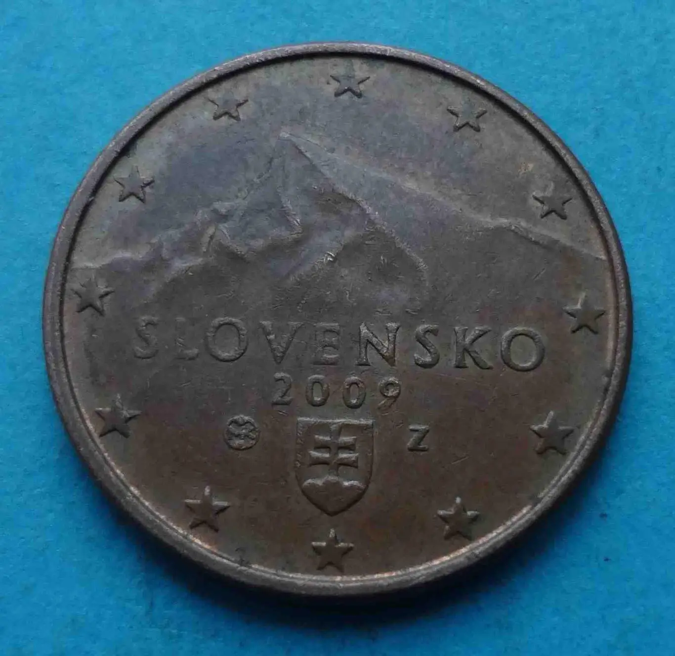 5 Евро центов 2009 год Словакия (53)