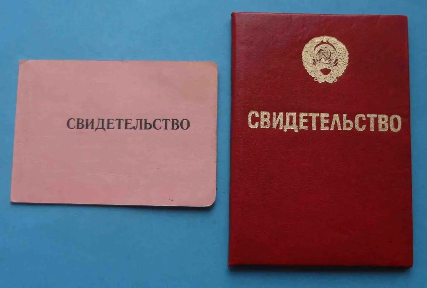 Свидетельство Западного пограничного округа КГБ СССР 1987 повар 2 шт (54)