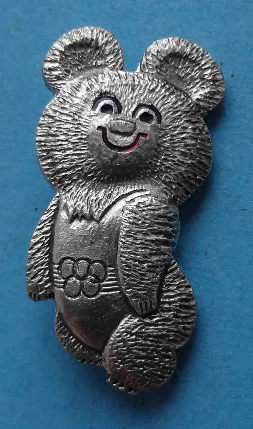 Олимпийский мишка Москва 1980 МЗСИ серый (54)