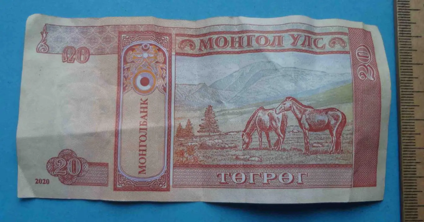 20 тугриков 2020 года Монголия (55) 1