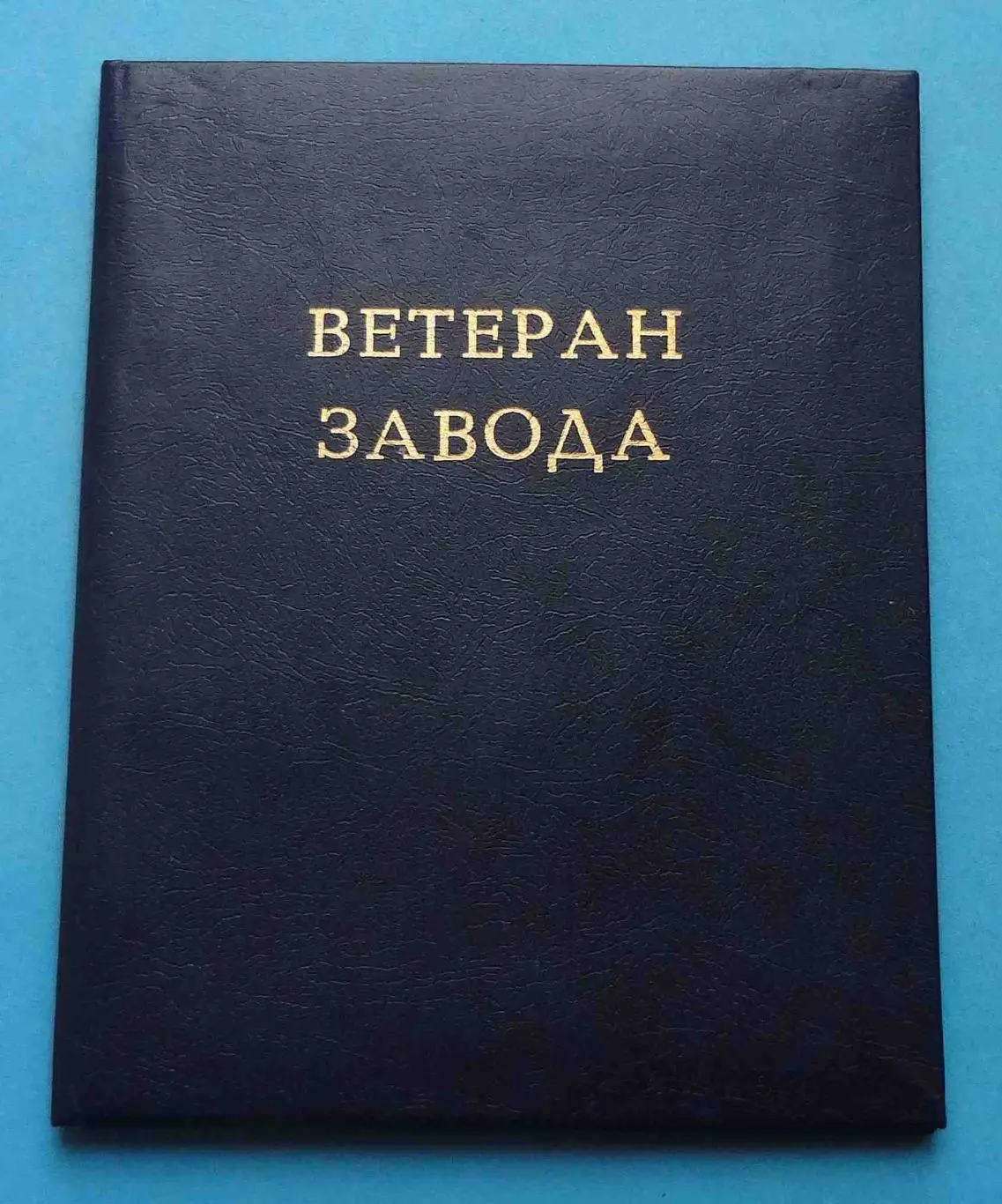 Удостоверение Ветеран завода Квазар Киев 1990 док (55)