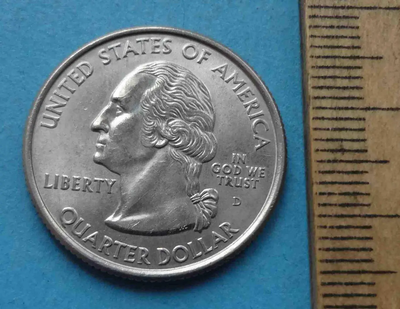 25 центов 2008 года США Нью-Мексико (55) 1