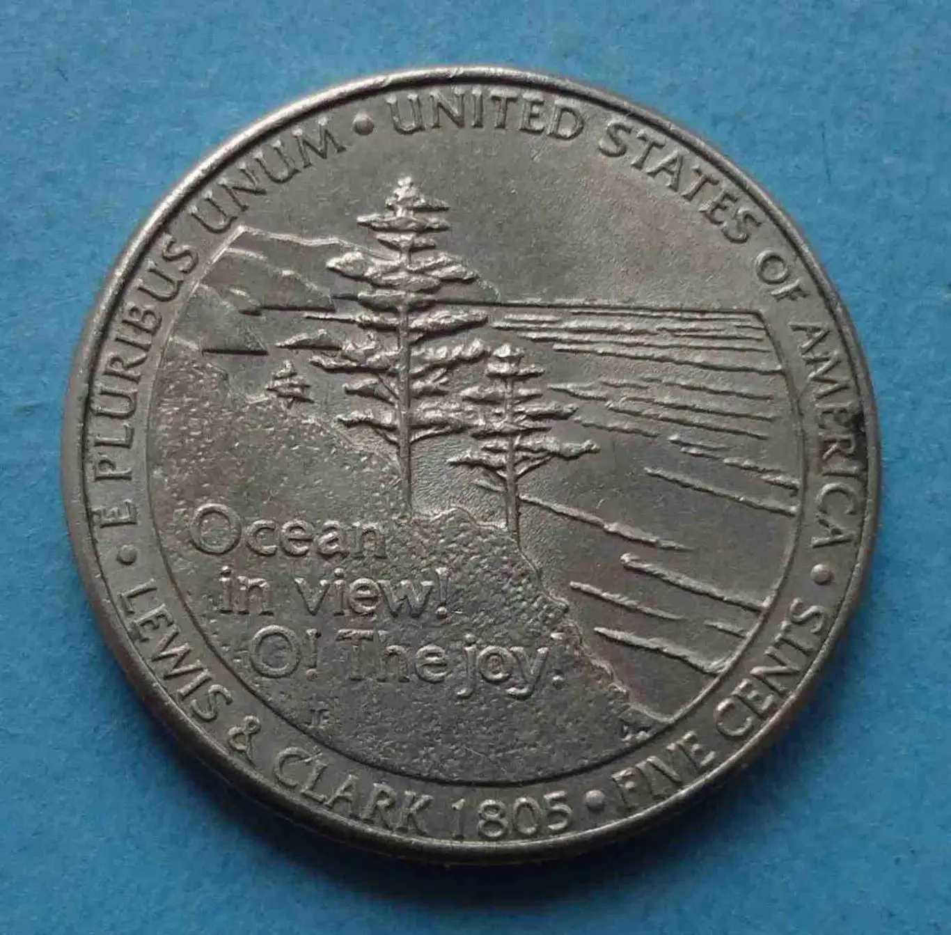 25 центов 2005 года США Выход к океану (55)