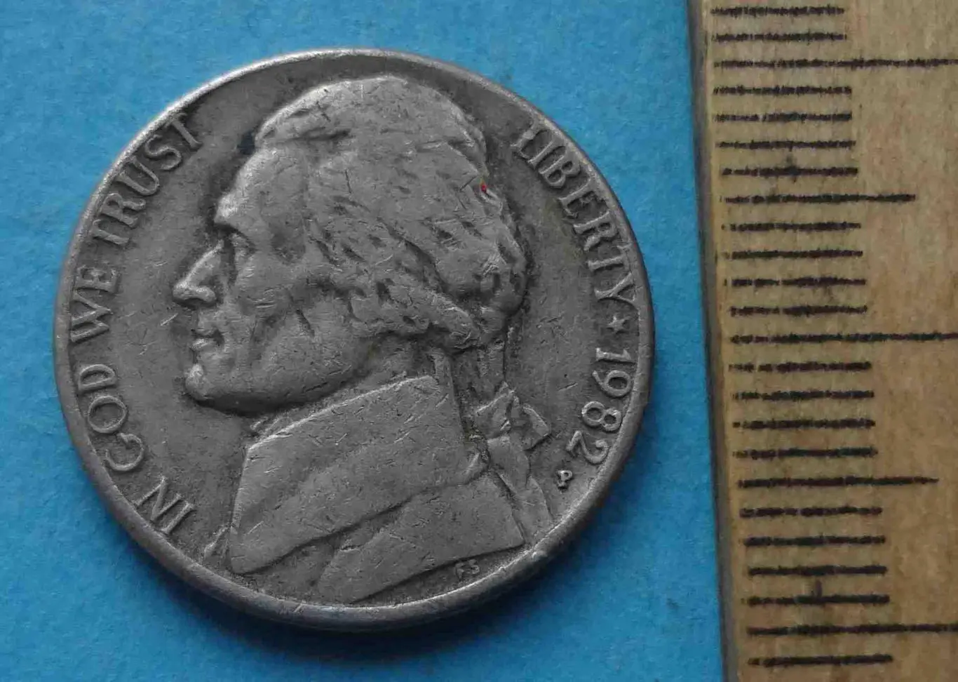 5 центов 1982 года США (55)