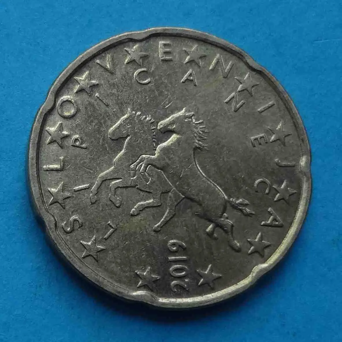 20 Евро центов 2019 год Словения (57)