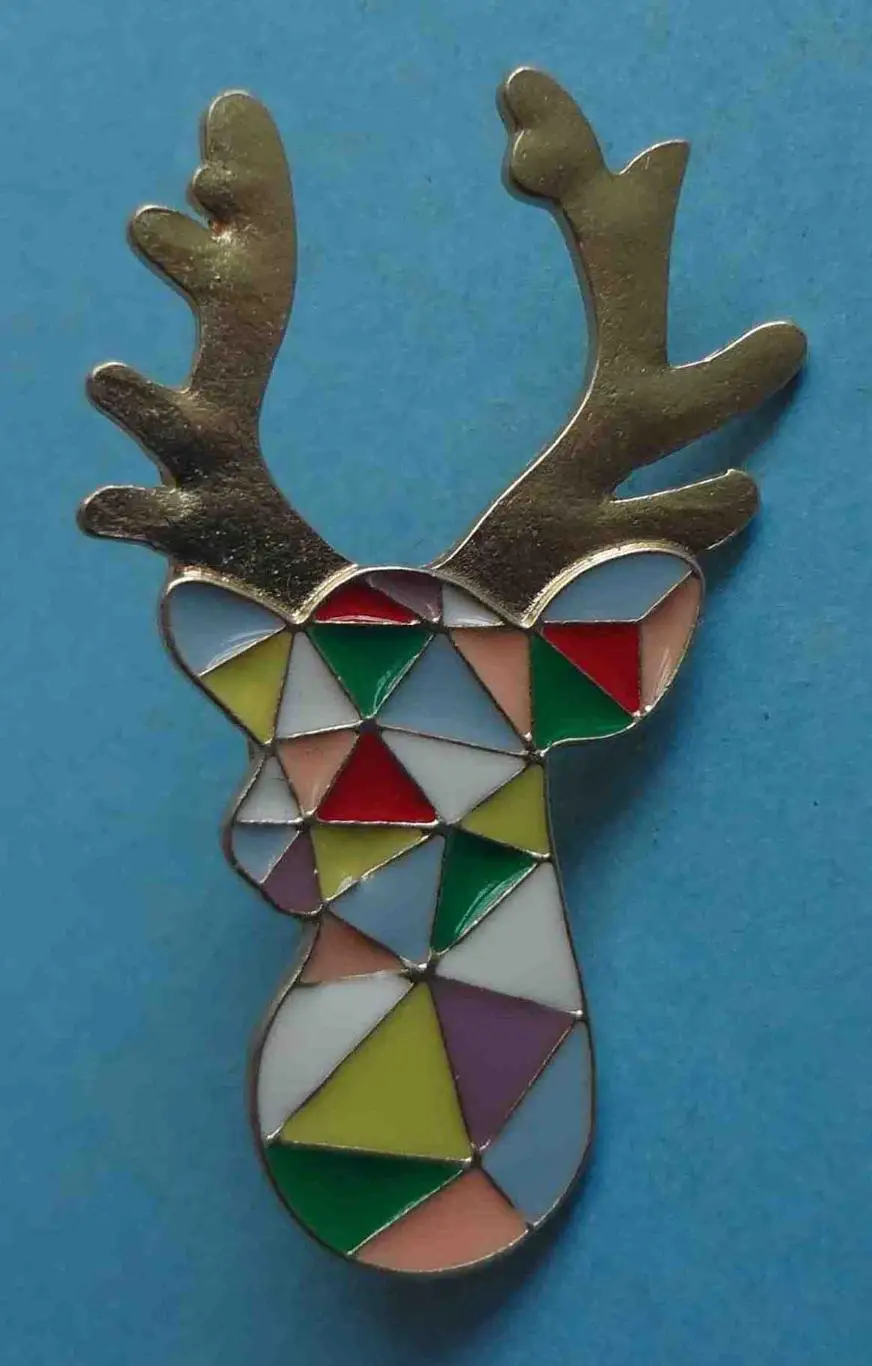 Цветной олень Фигурный (57)