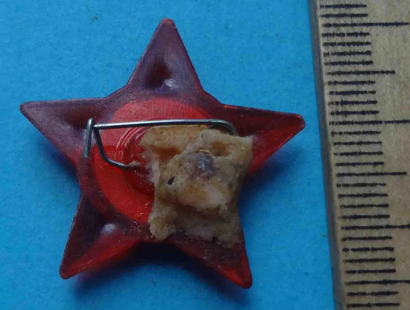 Октябренок членский знак звездочка Ленин пластик (57) 1