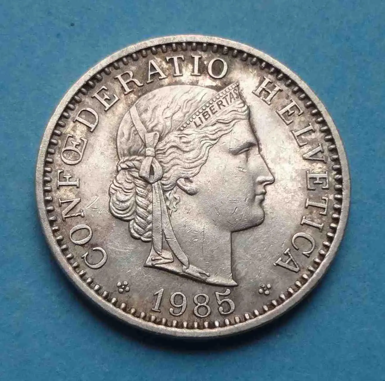 20 раппенов 1985 год Швейцария (57)