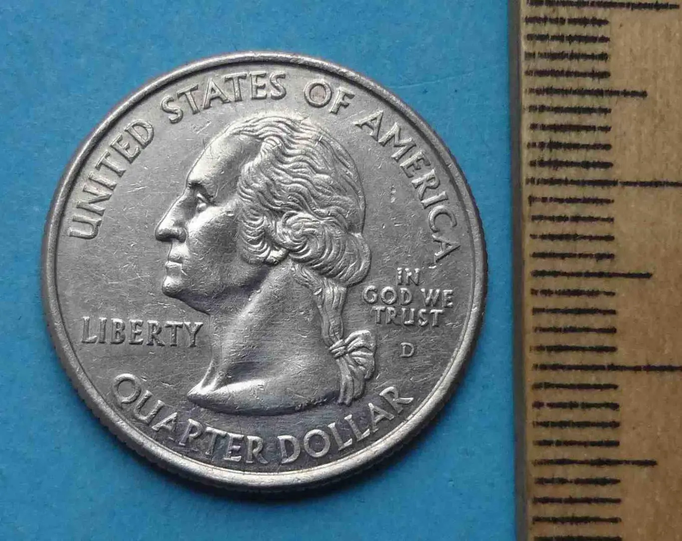 25 центов 2000 года США Южная Каролина (57) 1