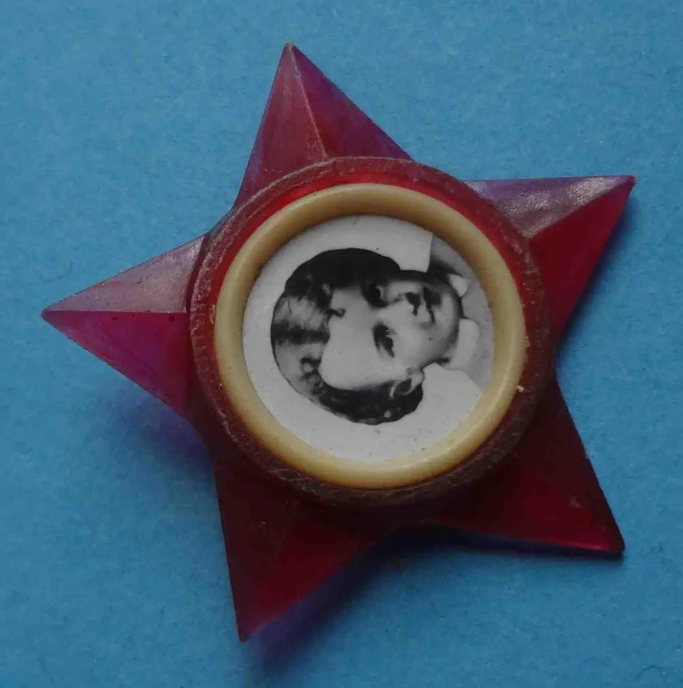 Октябренок членский знак звездочка Ленин клеймо Полонина 2 (57) 1