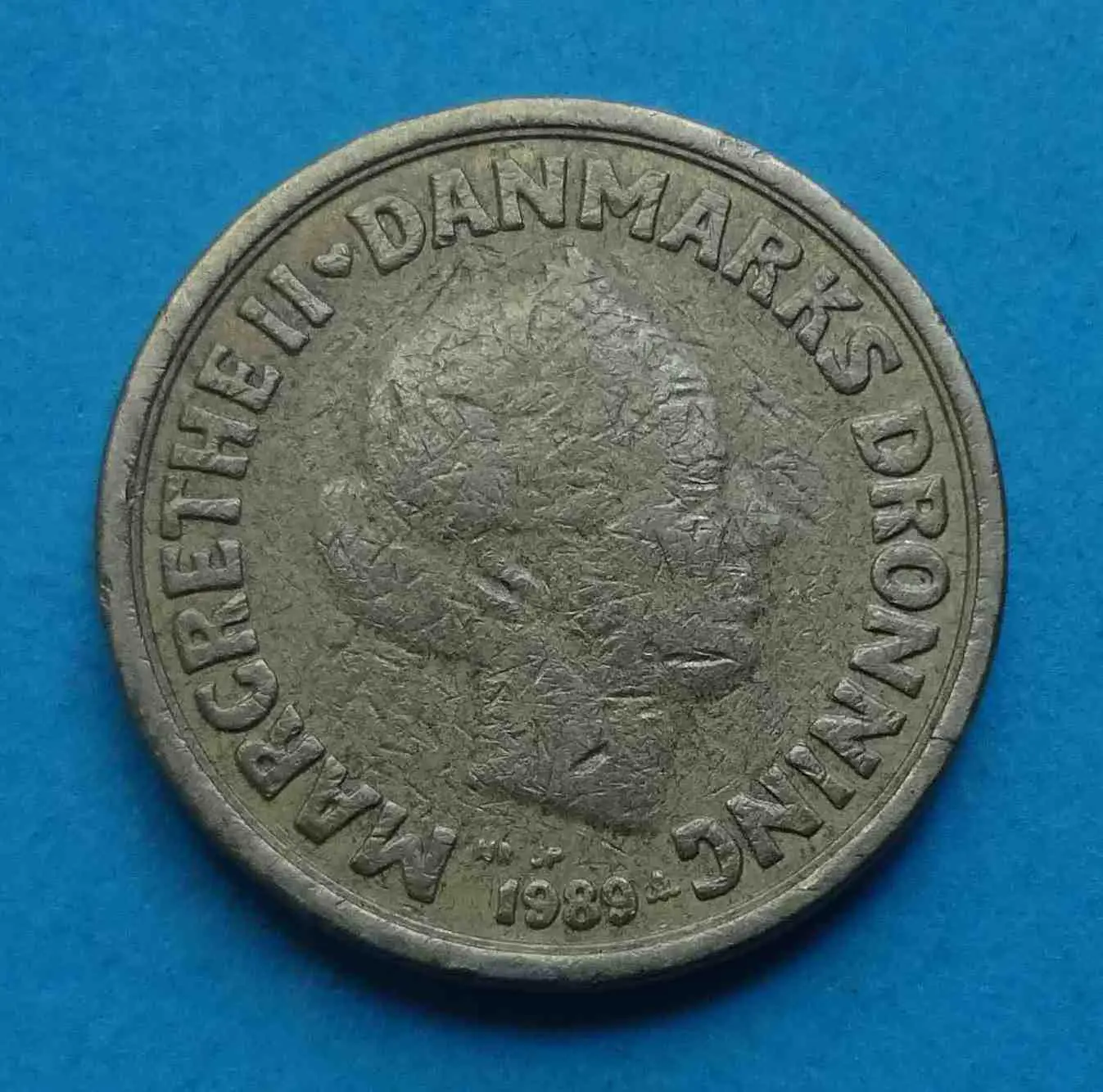 10 крон 1989 год Дания (58)