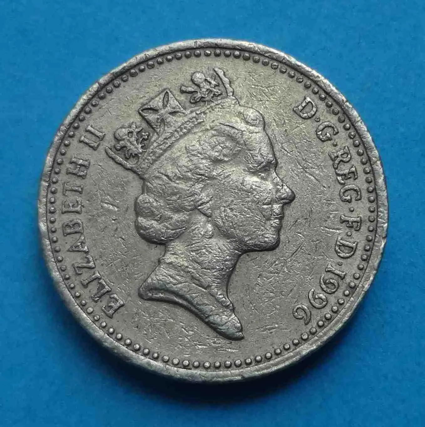 1 фунт 1996 год Великобритания (58)