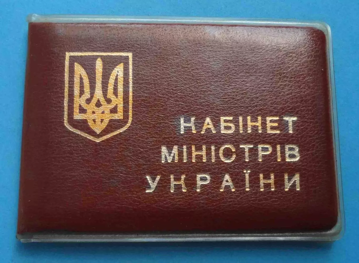 Удостоверение Заместителя Министра Украины по делам молодежи и спорта 1995 (59)