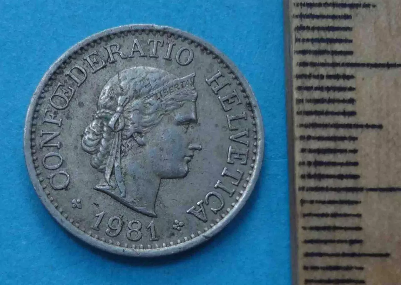 10 раппен 1981 год Швейцария (59) 1