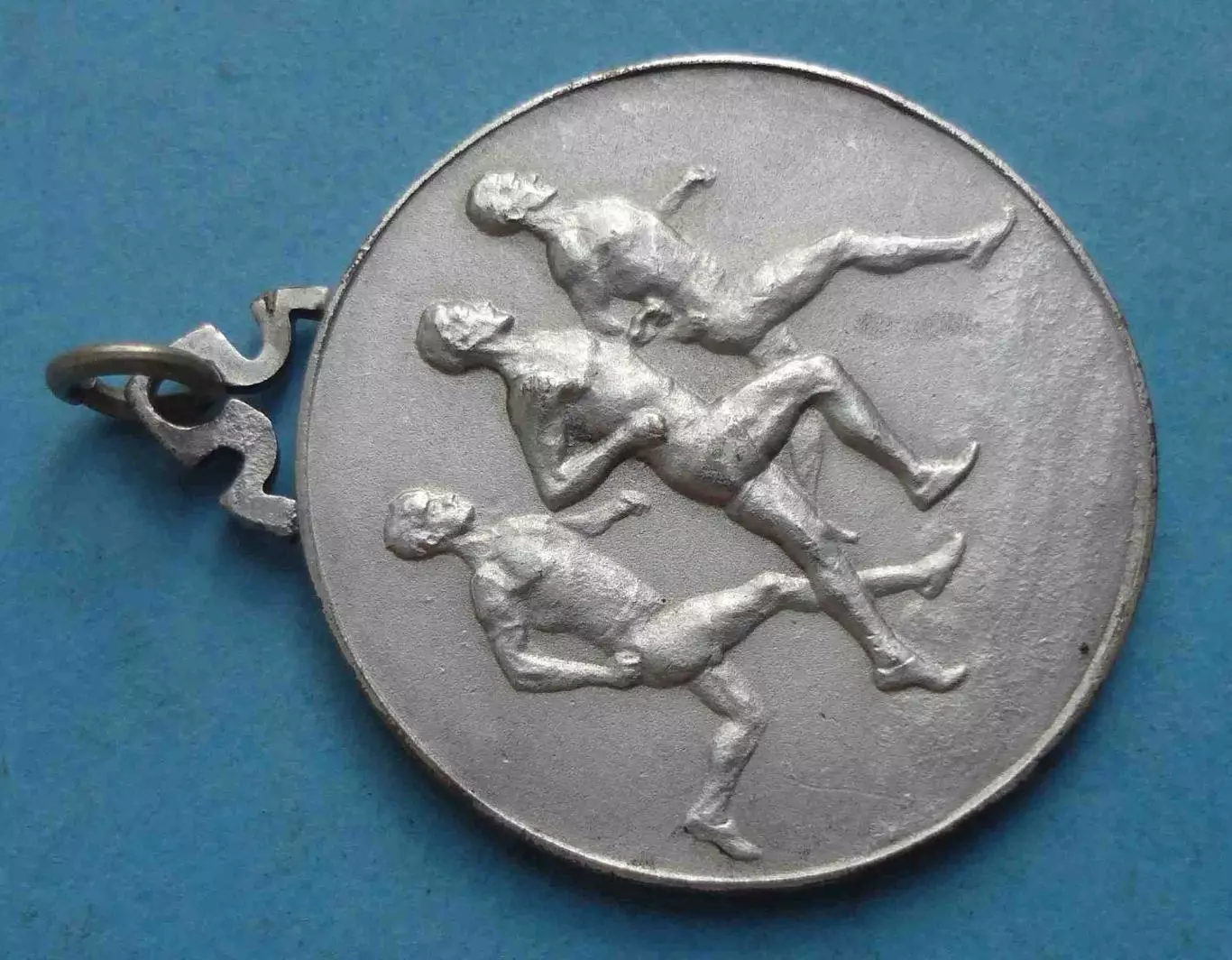 Жетон Соревнования по бегу 1927 Хасселт Бельгия серебро (59) 1