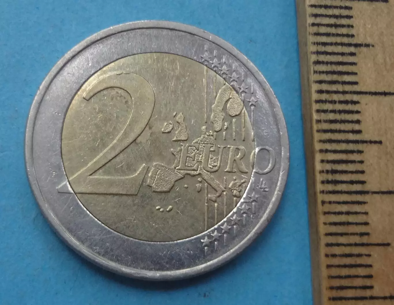 2 евро 2006 год Германия Шлезвиг-Гольштейн Голштинские ворота в Любеке (60) 2