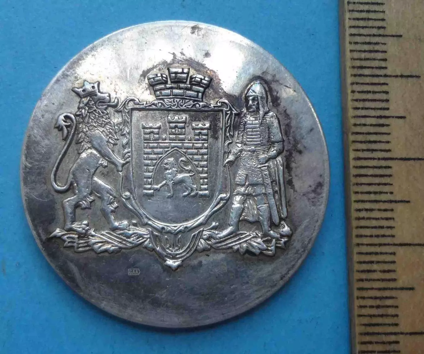 750 лет Львова герб серебро (60) 2