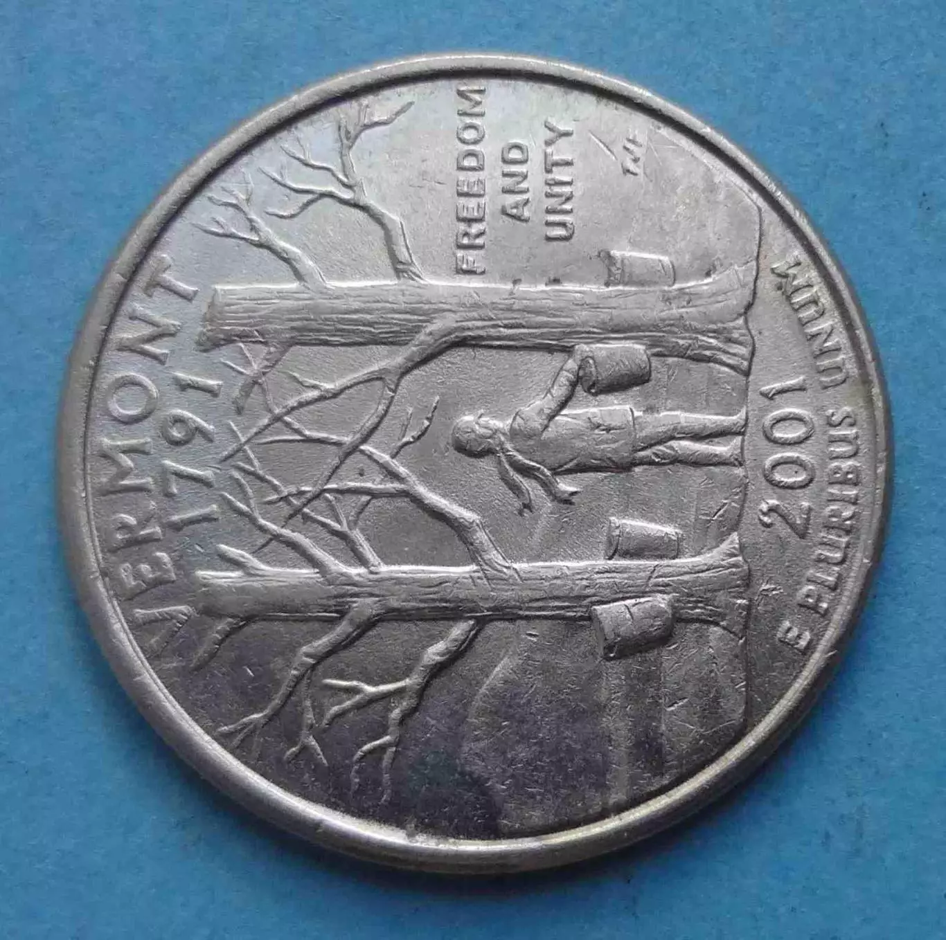 25 центов 2001 США Вермонд (60) 1