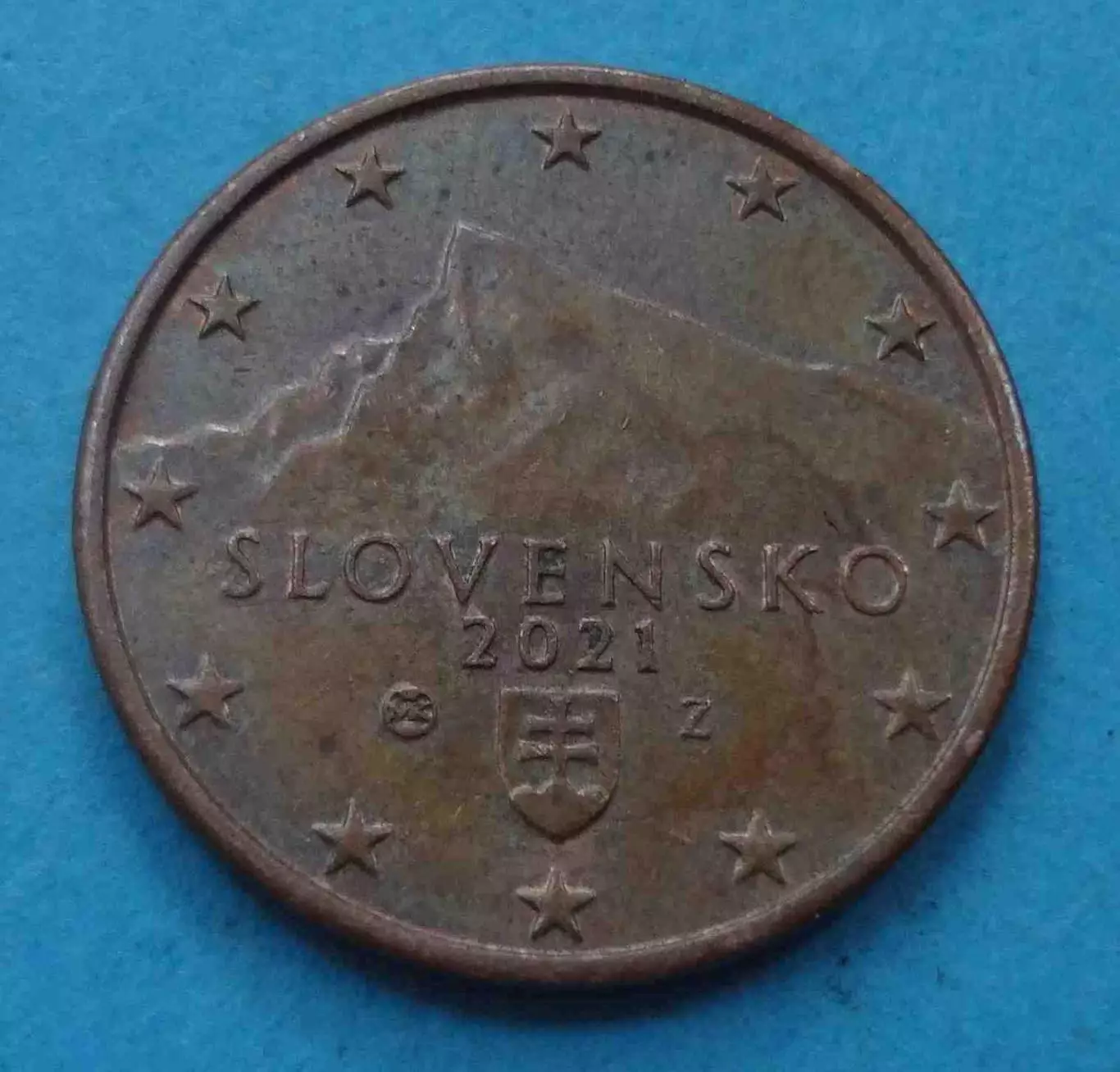 5 евроцентов 2021 года Словакия (60)