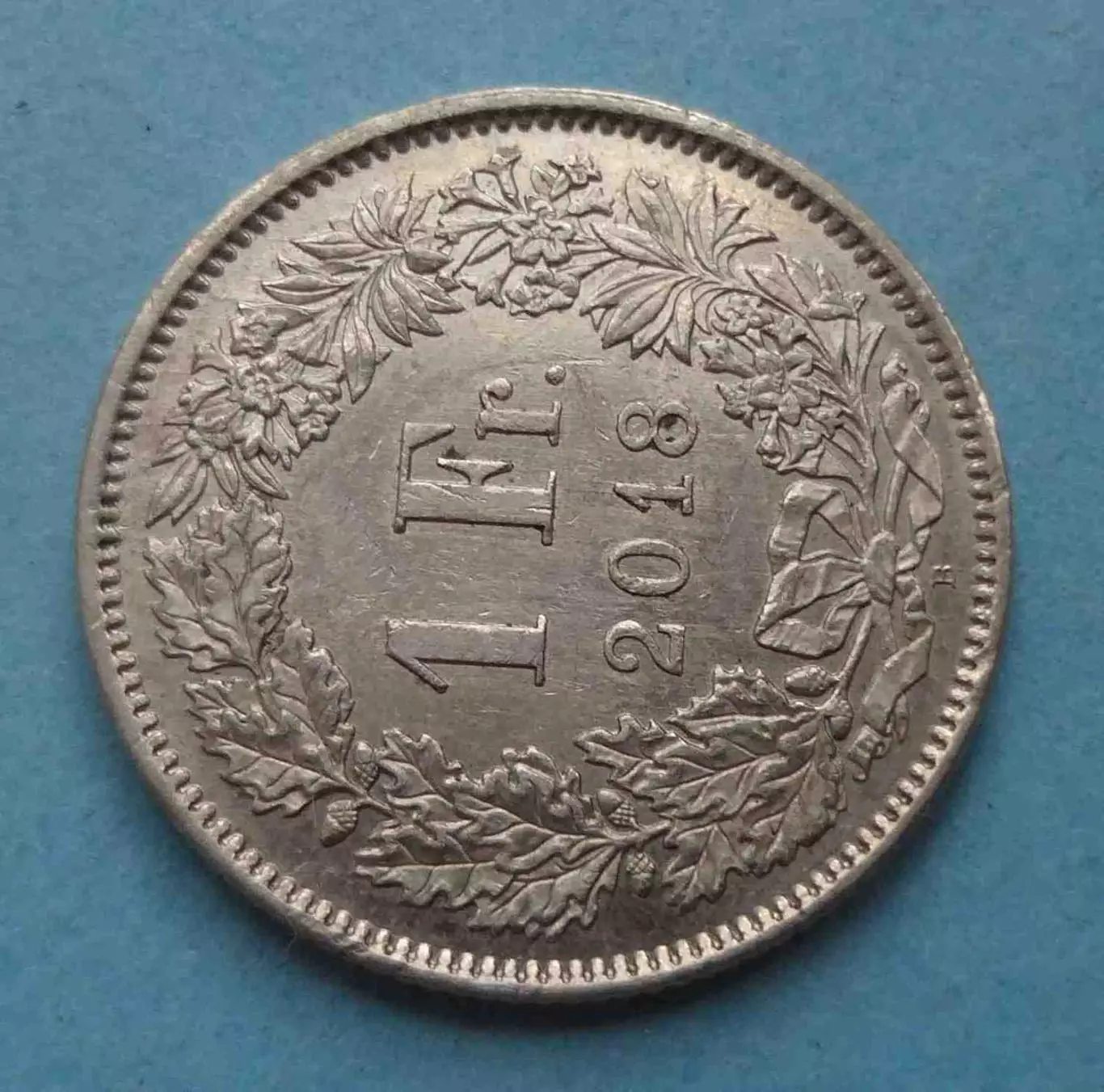 1 франк 2018 года Швейцария (61) 1