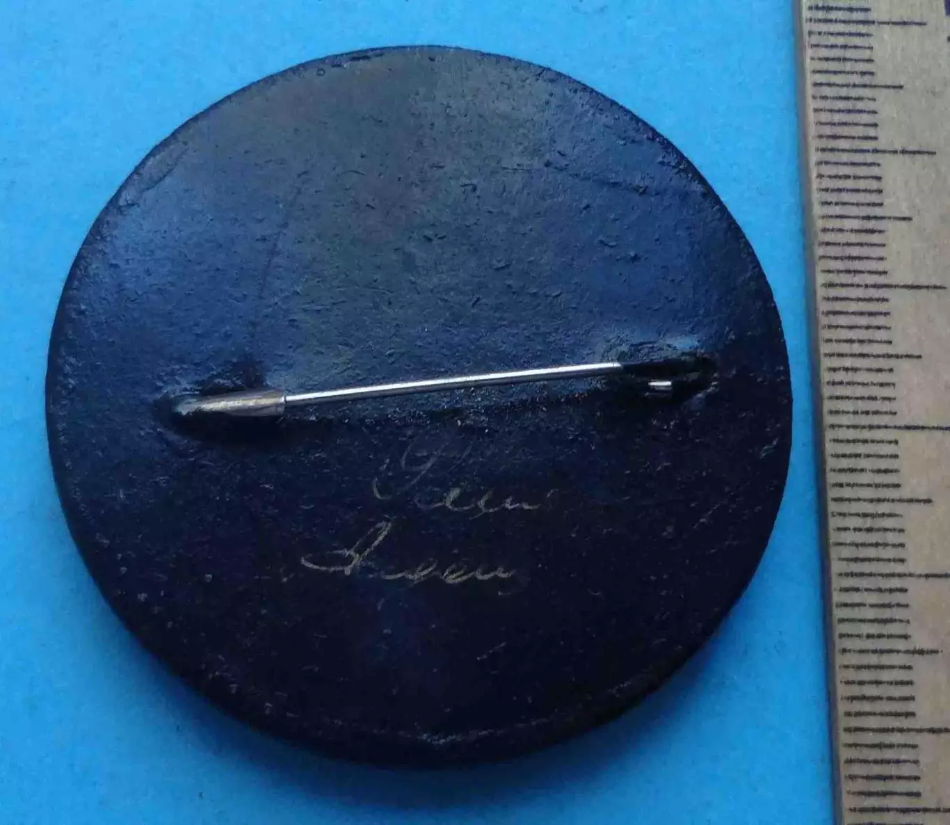 Значок брошь Ручная роспись Цветы Палех? (62) 3