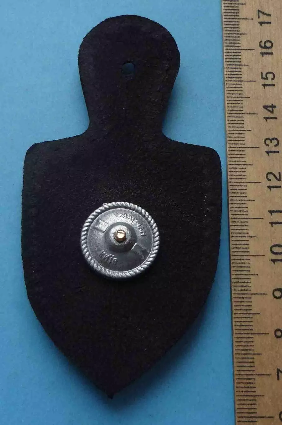 Військова Служба Правопорядку Україна жетон на коже (63) 3