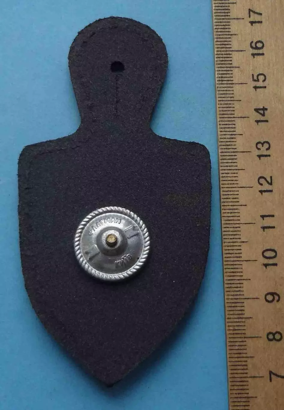 жетон Командующего Сухопутными войсками Вооруженных сил Украины на коже (63) 3