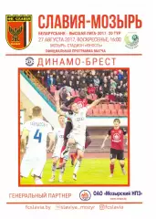 Славия(Мозырь) - Динамо(Брест) - 27 августа 2017 года.