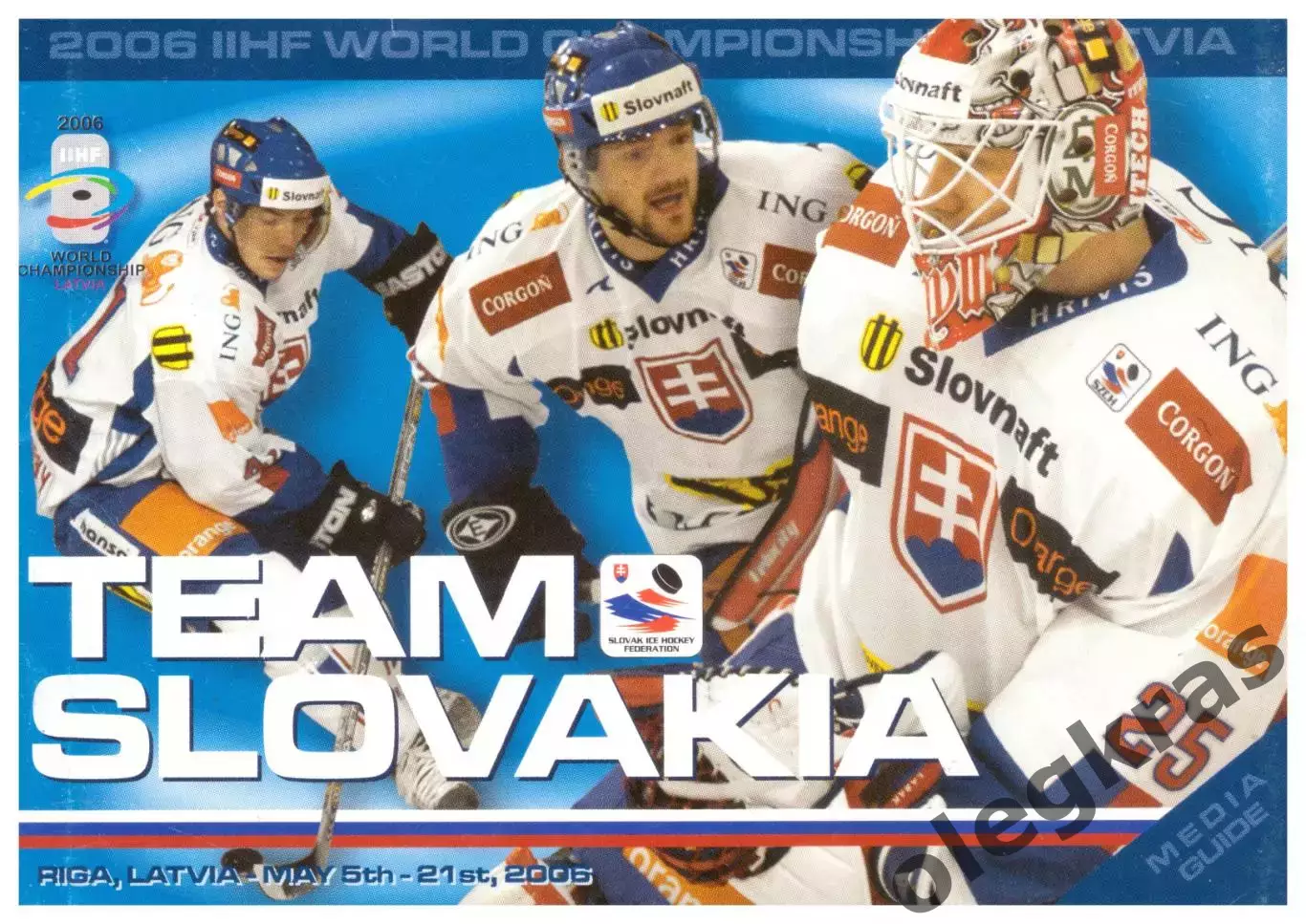 Чемпионат Мира по хоккею - 2006. Латвия, Рига. 5 - 21 мая 2006 года.