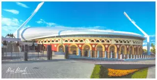 Минск. Национальный Олимпийский стадион Динамо.