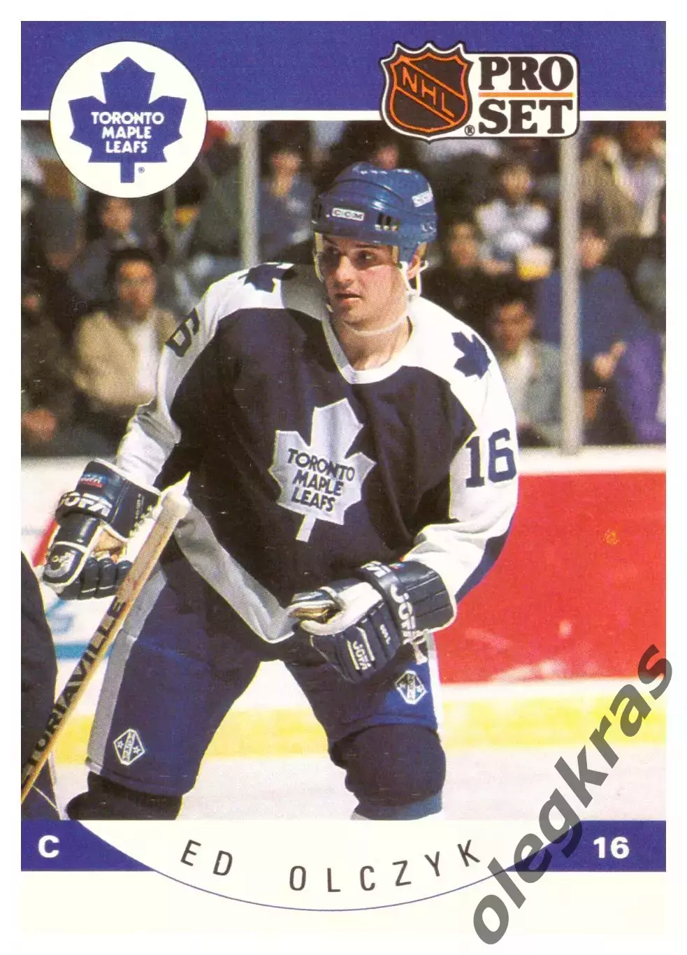 ED OLCZYK Toronto Maple Leafs PRO SET 286