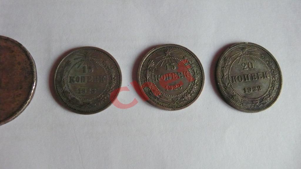Монеты серебряные 2