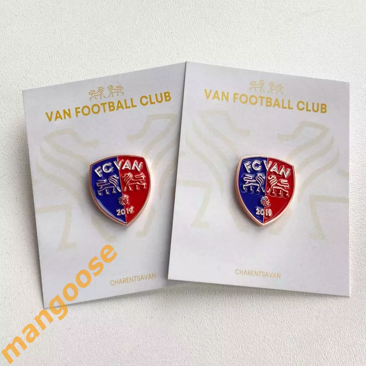 Значок ФК Ван (Чаренцаван, Армения) официальный