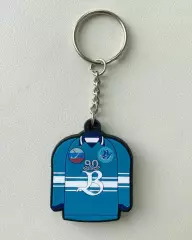 Брелок ХК Волга (Ульяновск) официальный резиновый
