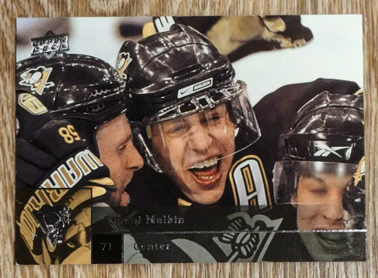 Карточка NHL. Евгений Малкин/Evgeny Malkin Питтсбург