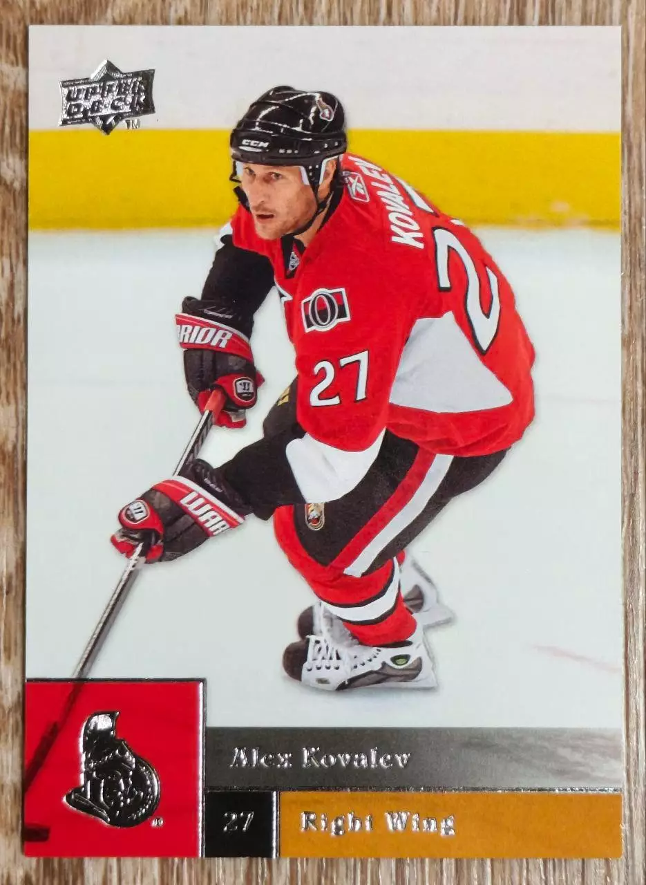 Карточка NHL. Алексей Ковалев/Alex Kovalev Оттава