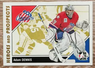 Карточка NHL. Адам Дэннис/Adam Dennis Рочестер/Rochester