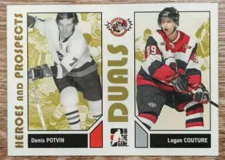 Карточка NHL. Денис Потвин/Логан Кутюр Denis Potvin/Logan Couture Оттава 67