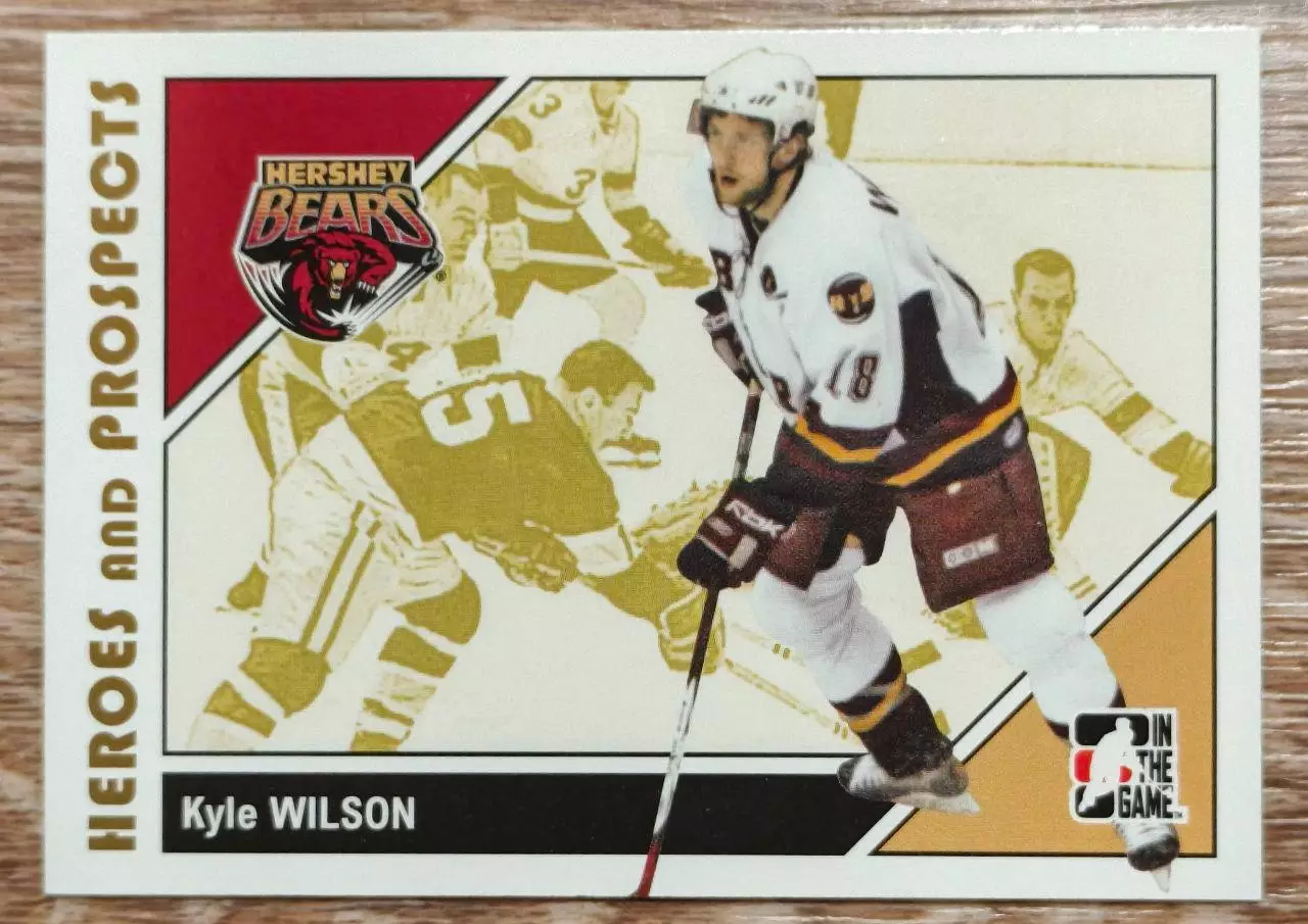 Карточка NHL. Кайл Уилсон/Kyle Wilson Херши/Hershey
