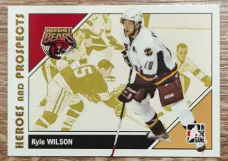 Карточка NHL. Кайл Уилсон/Kyle Wilson Херши/Hershey