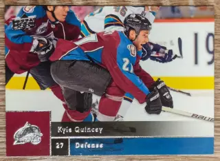 Карточка NHL. Кайл Куинси/Kyle Quincey Колорадо
