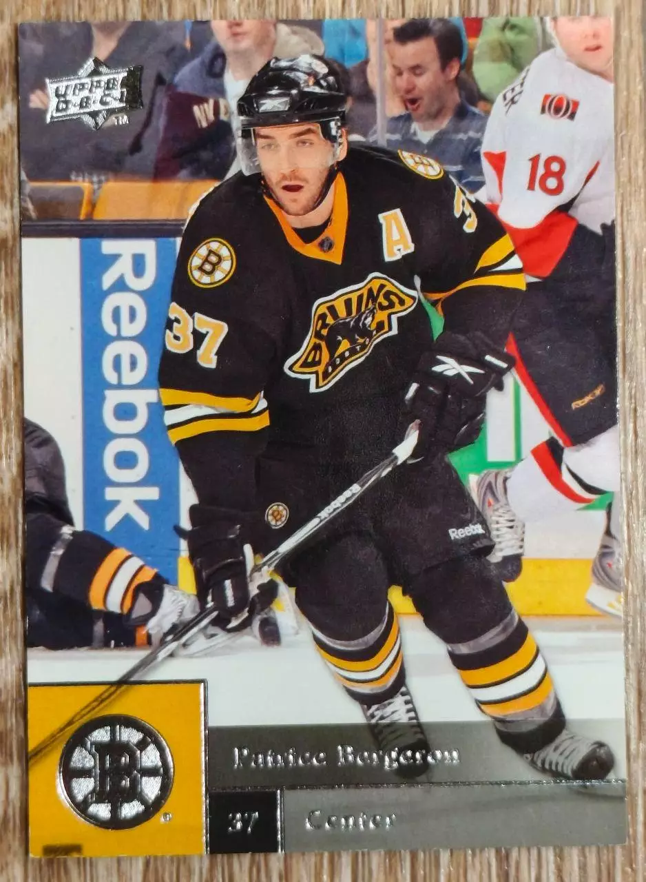 Карточка NHL. Патрис Бержерон/Patrice Bergeron Бостон