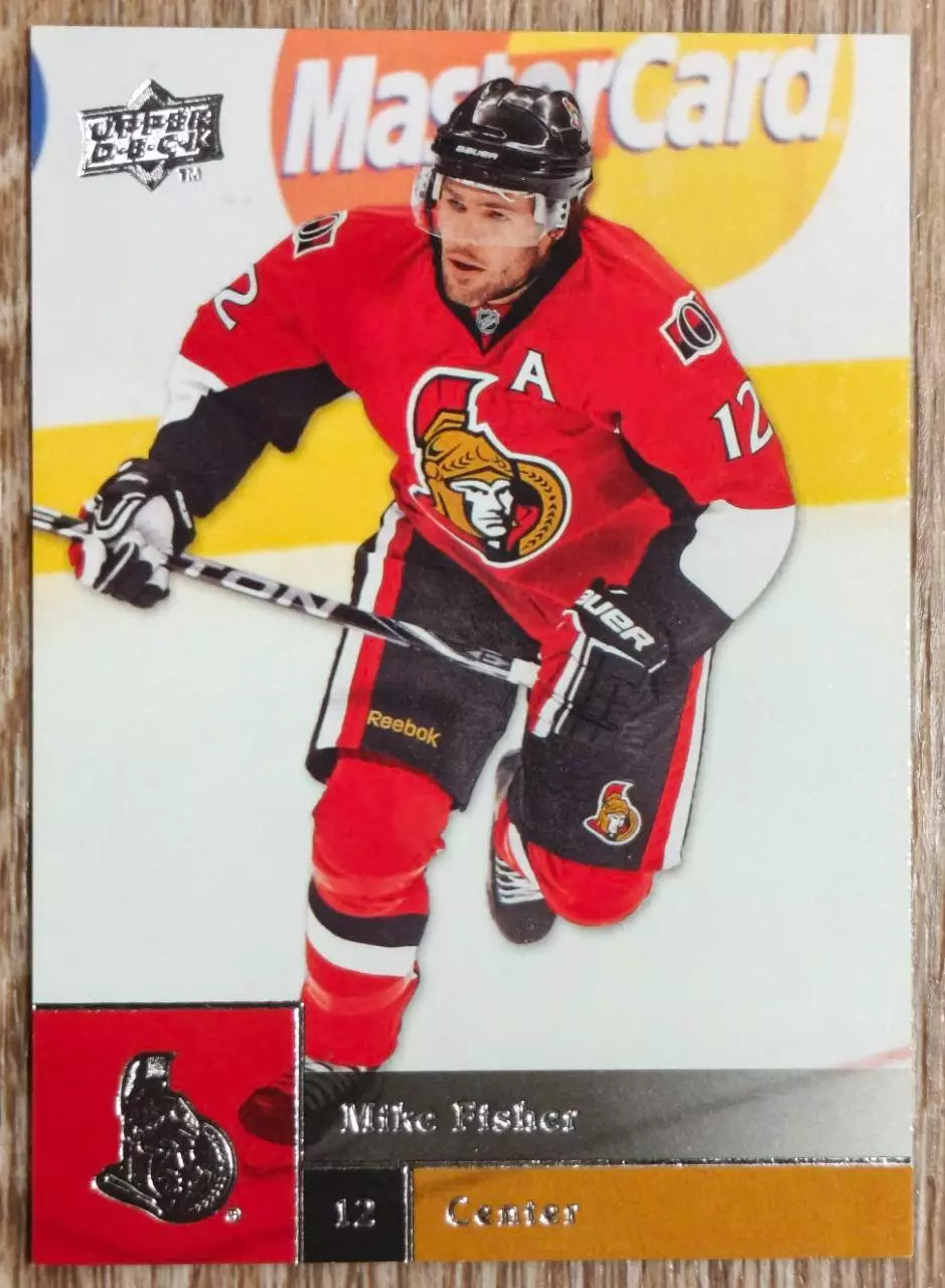 Карточка NHL. Майк Фишер/Mike Fisher Оттава